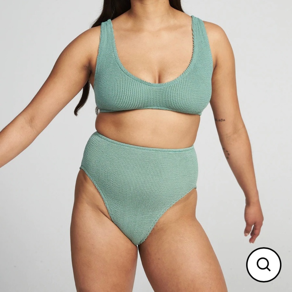 NWT youswim Eva High Waist Two-Piece - Sage